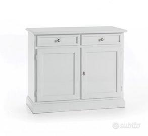 Base due porte bianco opaco