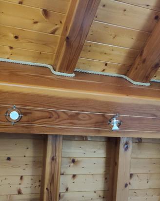tesata led su cavi completa di trasformatore/faret