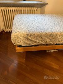 Letto singolo 190 x 85 x 42
