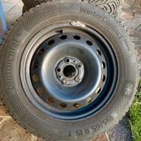 4 gomme invernali con cerchi in ferro