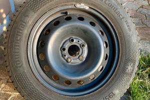 4 gomme invernali con cerchi in ferro