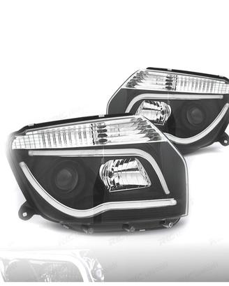 FARI DACIA DUSTER 10-13 TUBE LIGHT FONDO NERO