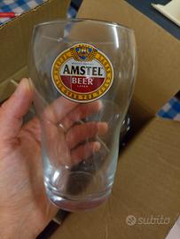 bicchieri birra Amstel