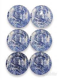 Set 6 piatti vintage “The Mill”