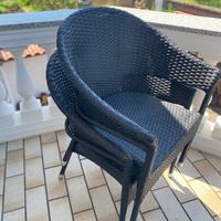 4 Sedie giardino