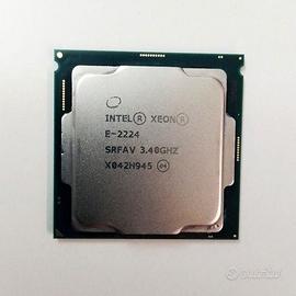 Intel Xeon E-2224 3,4 GHz 4 core FCLGA1151