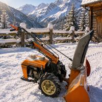 Trattore spala neve