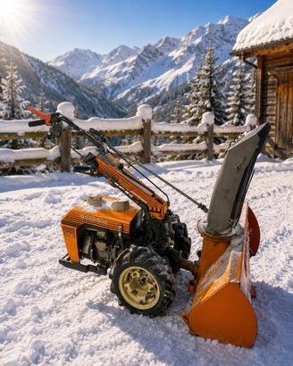 Trattore spala neve