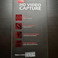 Scheda Acquisizione Video HDMI,USB-C(TYPE C) Game