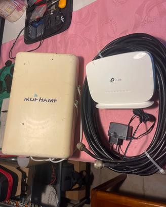 Router SIM con antenna passiva LTE