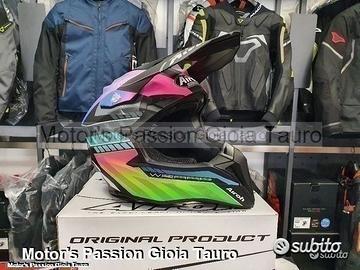 AIROH Casco Cross Wraap - Prism - Matt