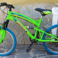 Bici ruota 20 MTB HOGAN biammortizzata