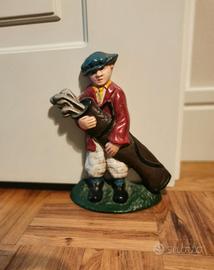 Ferma-porta in ghisa 