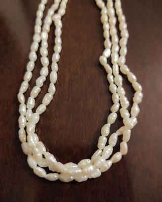 collana perle di fiume 