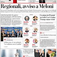 La Repubblica del 25 novembre 2025