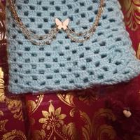 borsa di lana fatta a mano 🧶