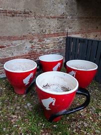 Tazzine fioriere arredamento bar giardino
