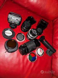 Obbiettivi vari fotocamera