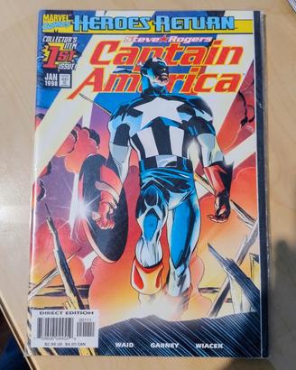 Captain America Steve Rogers (Heroes Return) Comic