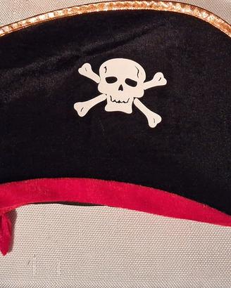 cappello pirata/piratessa carnevale 