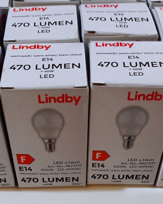 8 Lampadine a led E14