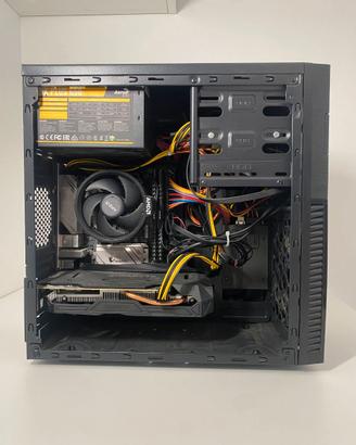 PC Gaming Completo Ryzen 5 16GB GTX1060 Wi-Fi