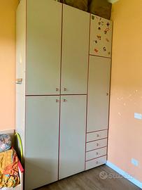 Armadi Moretti + Letto singolo