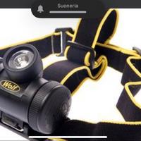 Torcia frontale a led Wolf