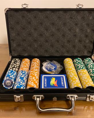 Set poker con valigetta
