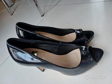 Decollettè nere vernice