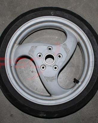 Cerchio posteriore 13×3.50 + pneumatico DUNLOP