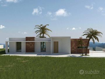 Villa di 400 mq con piscina su un lotto di 2000 mq
