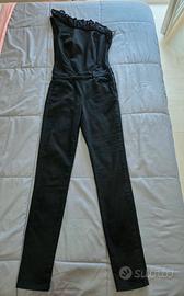 Tuta Liu Jo nera elasticizzata taglia 38/40