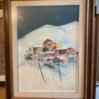 Paesaggio del maestro Luigi Rosati