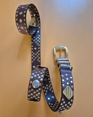 Cintura donna in pelle Mila Schon 97 cm