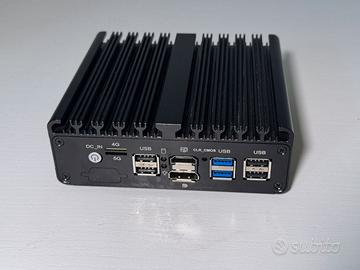 Mini PC Intel N100 8GB 128GB 4x2.5Gbit Fanless