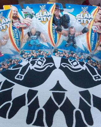 WRESTLING ACTION FIGURES  SLAM CITY