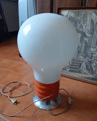 rara lampada da tavolo vintage  h.56