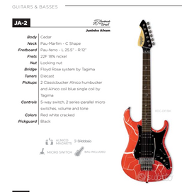Chitarra elettrica Tagima JA-2 | Juninho Afram | R