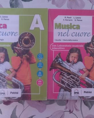 Libro scolastico Musica nel cuore vol. A e B
