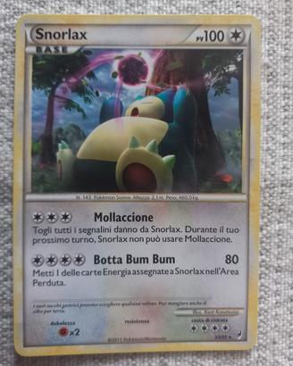 Carta Pokèmon Snorlax