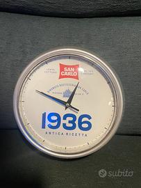 OROLOGIO PUBBLICITARIO PATATINE SAN CARLO