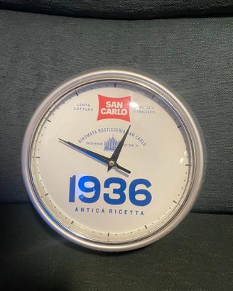 OROLOGIO PUBBLICITARIO PATATINE SAN CARLO