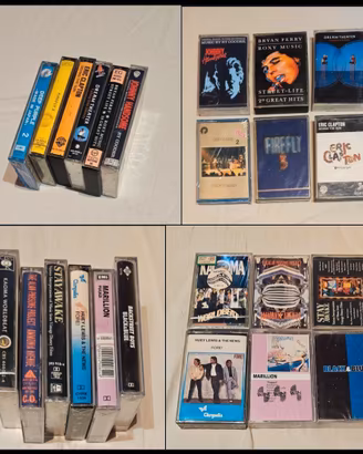 lotto MusiCassette: Deep Purple, Dream Theater  &