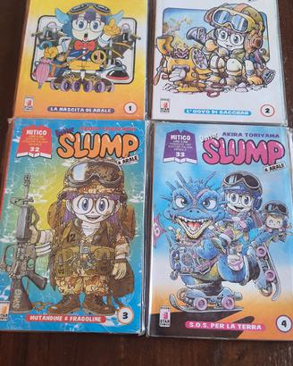 4 fumetti Manga Dottor Slump &Arale