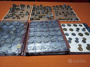 Grande lotto monete estere tutte diverse 1946-2023