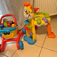 Carrello chicco primi passi + Mr. Giraffa