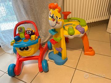 Carrello chicco primi passi + Mr. Giraffa