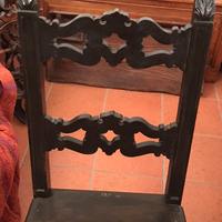 RIBASSO 120 l'una:COPPIA di SEDIE ANTICHE in legno