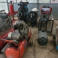 saldatrice tig filo miller compressore tavolo lavo